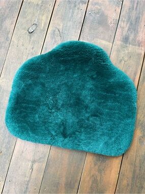 Australian Sheepskin Apparel Medical Wheelchair Mat Cushion Pad Green Wool